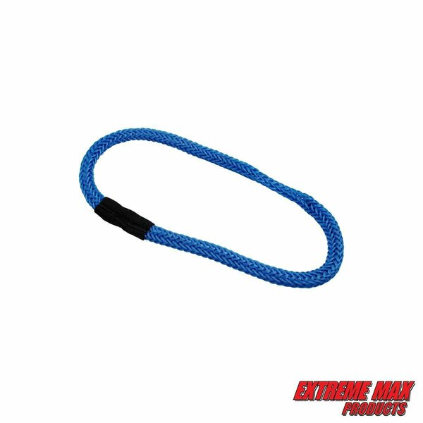 Extreme Max Extreme Max 3006.3159 BoatTector Bungee Dock Line Extension Loop - 1', Blue (Value 4-Pack) 3006.3159